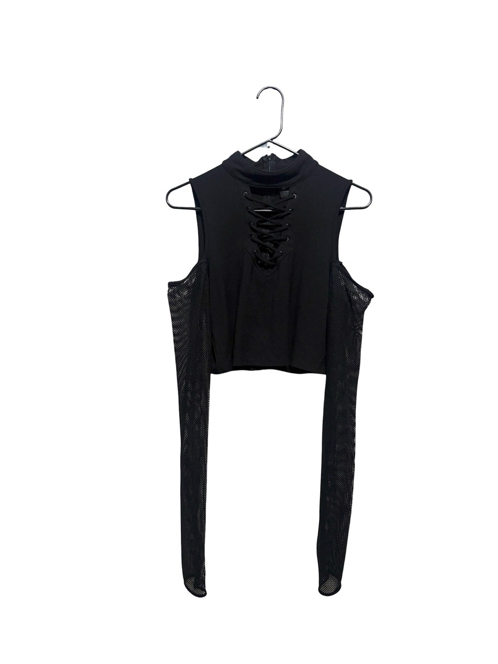 Killstar "Dark Half" black long sleeve top